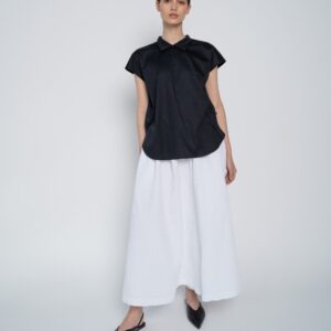 Gitta - Basic Bluse aus Baumwolle