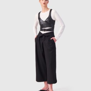 Edelina - Bustier aus veganem Leder