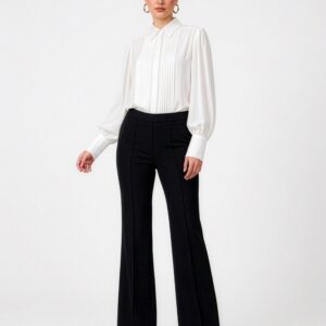 Tanja-Hose mit weitem Beinsaum