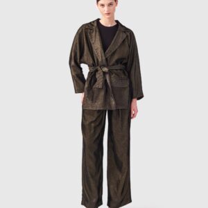 Halea - Blazer Jacke aus feinem Samt