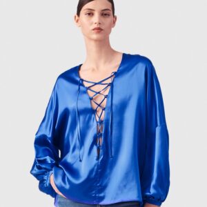 Ivana - Bluse aus Satinseide