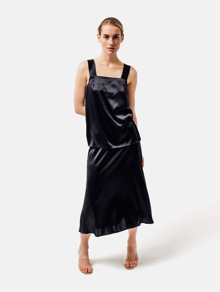 Albinare - Tanktop aus Seidensatin