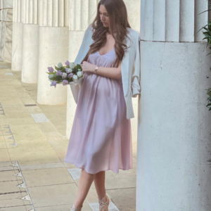 Danny - Trägerkleid aus Seiden-Mischung