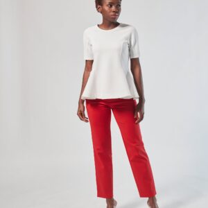 Frida - Bluse im Peplum Stil